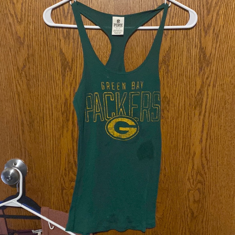 Old Pink GB Packers tank *as is*